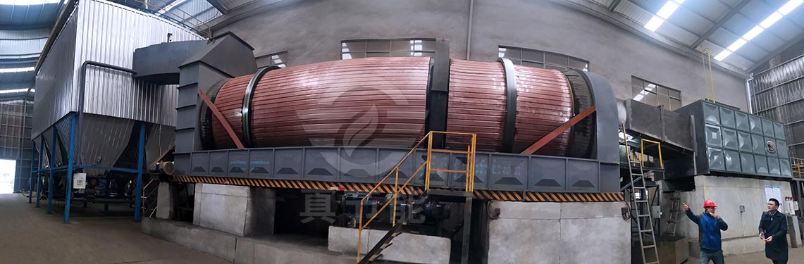 煤礦污泥烘干設備現場 煤礦污泥烘干設備現場