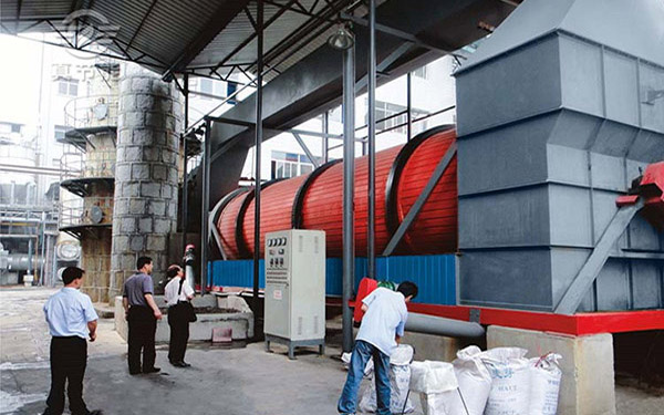 低溫污泥烘干設備現場 低溫污泥烘干設備現場