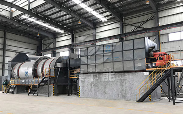 市政污泥烘干機運行現場 市政污泥烘干機運行現場