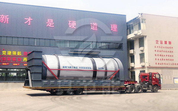 危廢污泥烘干機運輸發貨 危廢污泥烘干機運輸發貨