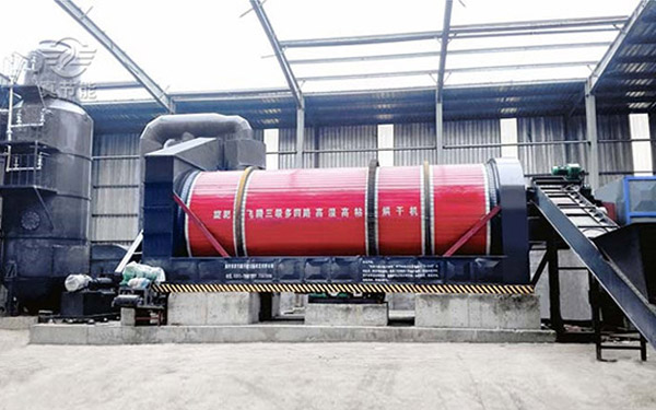 化工污泥烘干機案例現場 化工污泥烘干機案例現場